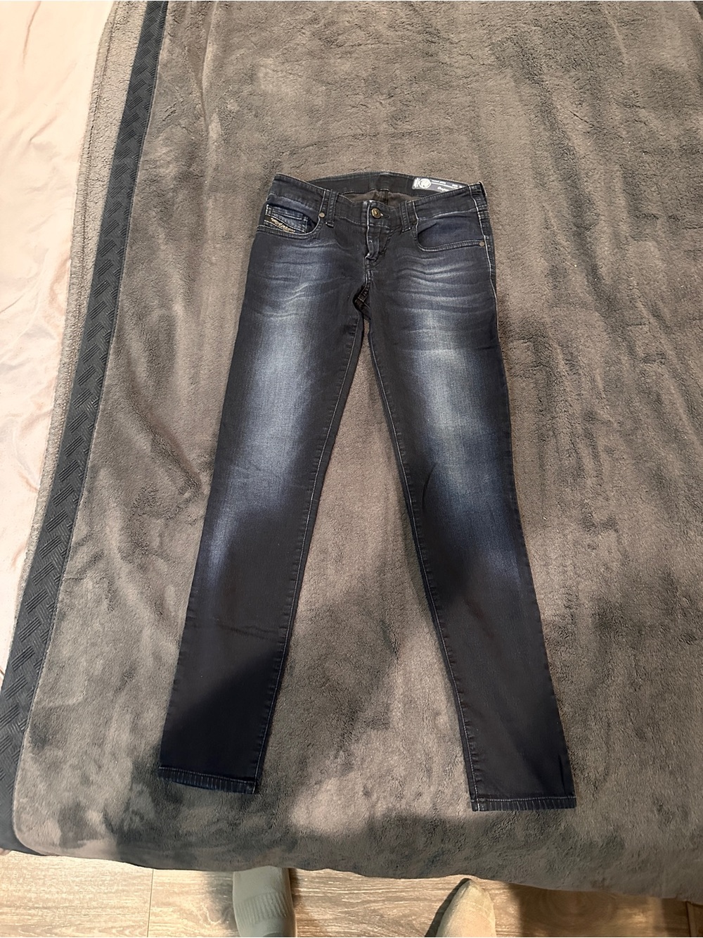 Diesel Grupee Women’s JoggJeans Stretch Skinny Denim Size W25 Pre-Owned